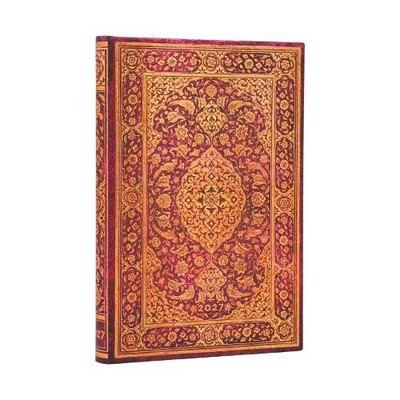 2027 The Orchard (Persian Poetry) Mini 12-Month Hardcover Dayplanner (Elastic Ba