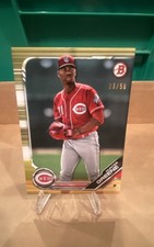 2019 Bowman - Prospects Hunter Greene #BP-51 Gold 23/50 (RC)