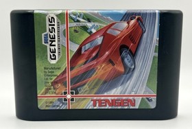 Hard Drivin&rsquo; (Sega Genesis) (CIB) Retro | Vintage Video Game - Tested