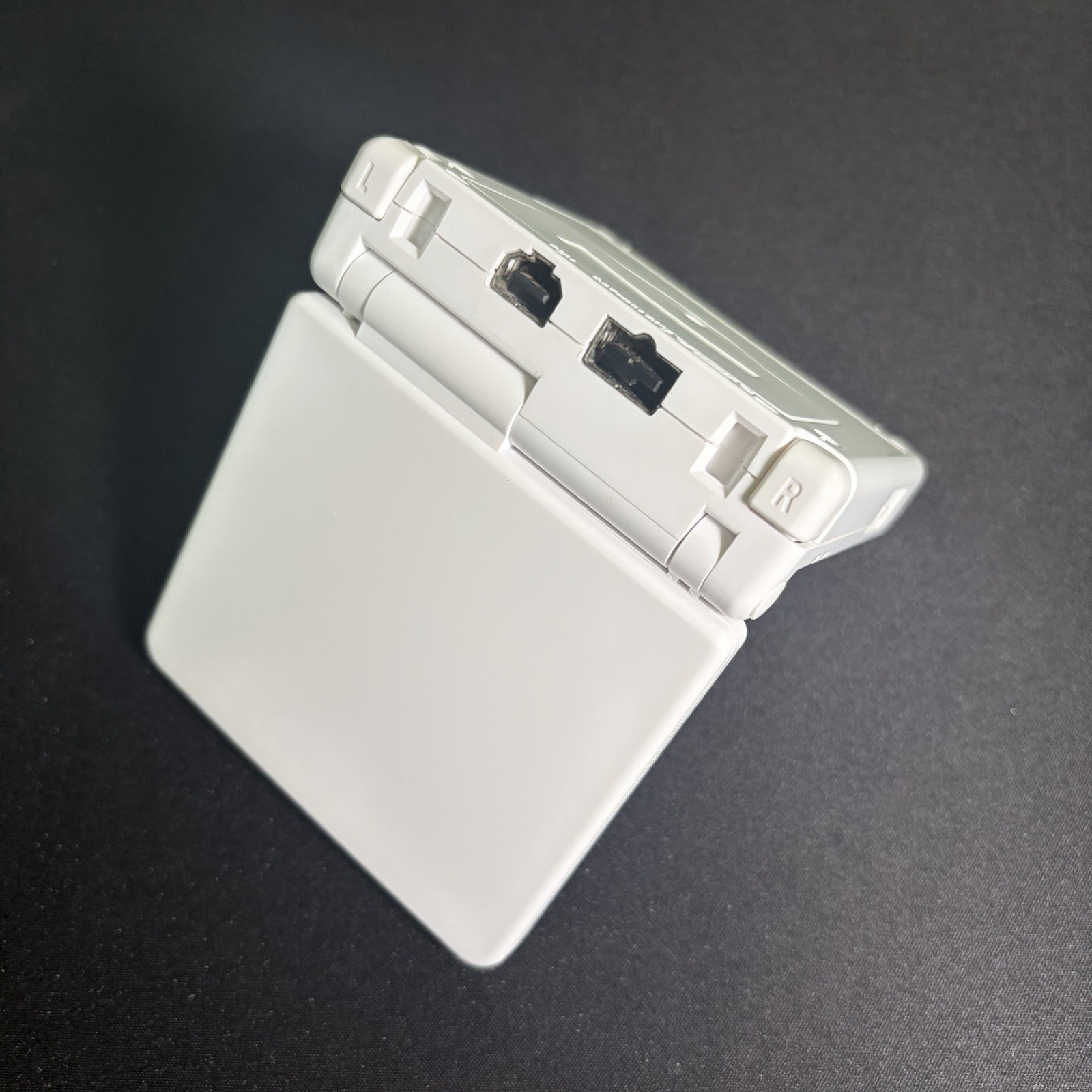 Game Boy Advance SP Mat White édition premium avec affichage IPS 3.0