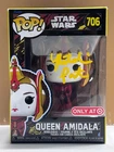 SIGNED Funko Pop! STAR WARS - QUEEN AMIDALA #706 COA AUTHENTICATED