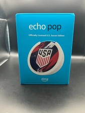 Amazon Echo Pop Newest Edition Officially Licensed US Soccer Limited Edition