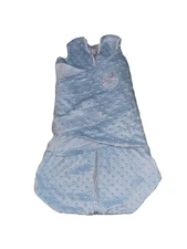 Halo Sleep Sack Swaddle Blanket Soft Minky Blue Newborn