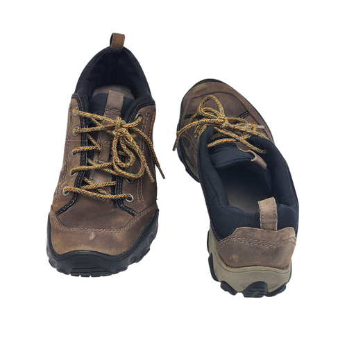 Merrell Schuhe Herren 10,5 Braun Leder Wandern Trail Vibram Outdoor Schnürschuhe J75137 - Bild 14 von 17