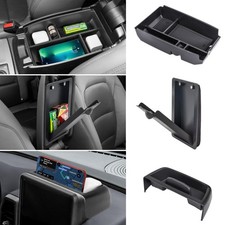 Neepiar 3PCS Center Console Organizers for Ford Bronco Sport 2021-2024 Dash Stor