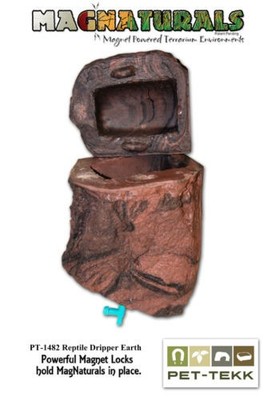 Magnatural Magnatural Reptile Dripper Earth PT1482 Crested Gecko Lizard Beard...