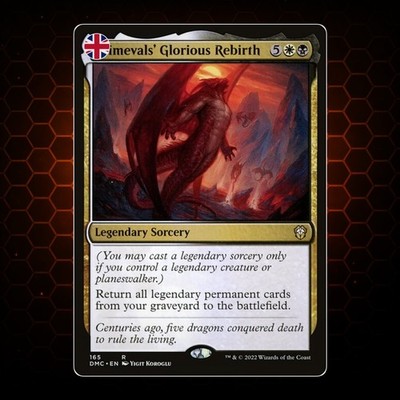 MTG - Primevals' Glorious Rebirth - DMC - EN - EX