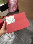 Valentino Garavani Red Paper Gift Boxes w/ Lids Dust Bags & Cards Set of 2 — photo 10