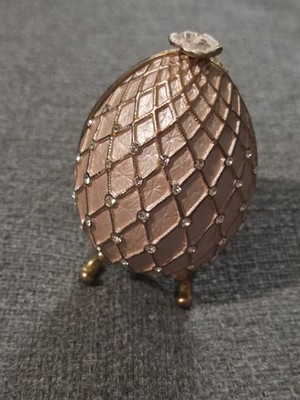 Decorative Jeweled Trinket Egg Box