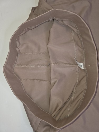 Yogalicious Lux Avenue Women's XL Drawstring 4" Shorts Taupe Beige Brown NWT - Picture 19 of 24