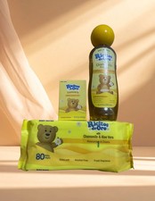 Ricitos de Oro Chamomile baby shampoo,bar soap and wipes