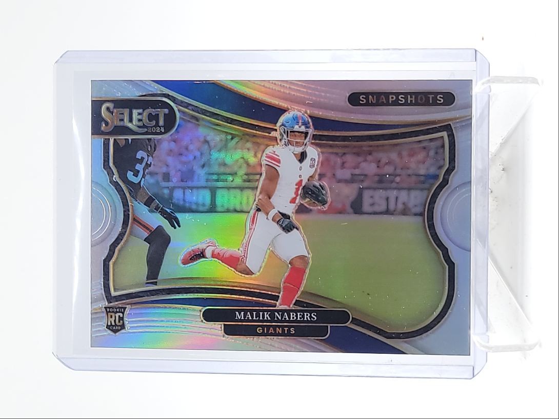 MALIK NABERS 2024 SELECT SNAPSHOTS ROOKIE SILVER PRIZM RC Q4354