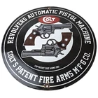 Vintage Colt Firearms Sign - Revolvers Automatic Pistols Gas Porcelain Sign