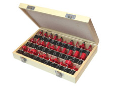 Image of Faithfull FAIRBS30 1/4in TCT Router Bit Set, 30 Piece |