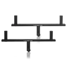 Sound Town 2-Pack Dual Speaker Pole Mount for PA/DJ Speakers (STSD-D2.0-PAIR)