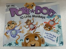 Melissa  Doug Activity Book-Poke-A-Dot: 10 Little Monkeys Ages 3 