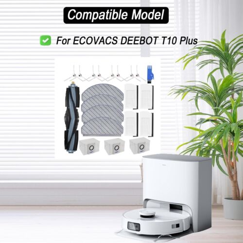 Zubehör für ECOVACS DEEBOT T10 Plus Saugroboter T10 Plus Ersatz... - Bild 2 von 7