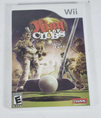 King of Clubs (Nintendo Wii, 2008) CIB, Tested & Works