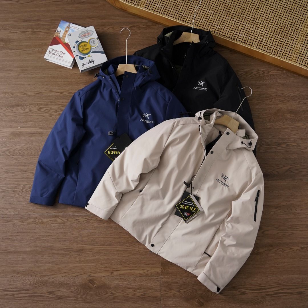 ARC'TERYX vedi descrizione 3colors Arcteryx Outdoor Sport Caldo Piumino con Cappuccio