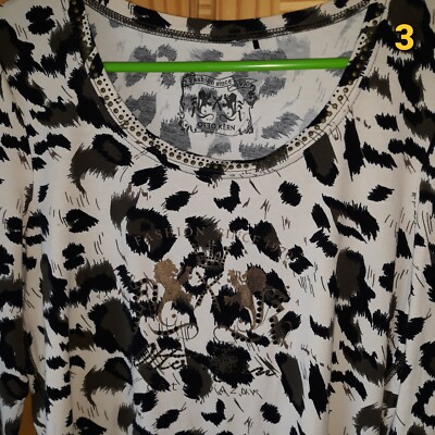 Otto Kern Pullover Damen Gr. 38 super Qualität Leo Muster