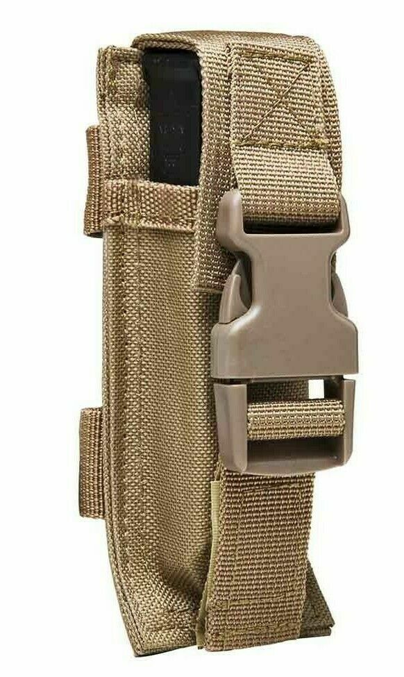 VISM MOLLE Pistol Magazine Pouch Tactical Hunting Gear TAN