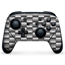Nintendo Switch Pro Controller Skin Decal Vinyl Wrap - Carbon Fiber Look