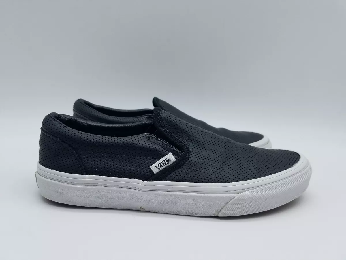 Vans Asher Perforated Slip On Shoes Men s Size 5.5 Women s Size 7