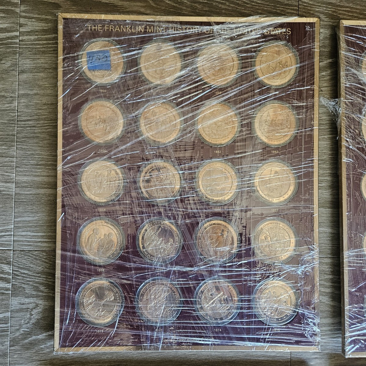 THE FRANKLIN MINT アンティークセット 25枚 The Franklin Mint History Of The United States Solid Bronze