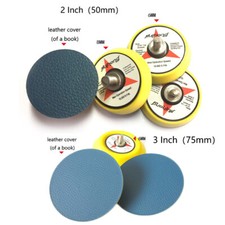 2/3 Inch M6 M8 50/75mm Sander Backing Plate Polisher Sanding Disc Holder PU Pad