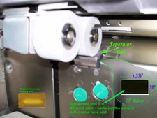Stripper Pad fit for Risograph Scraper Pad, Separator Pad Compatible