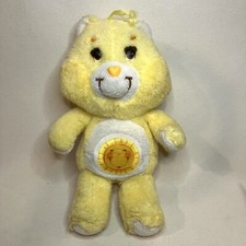 Vintage 1983 Care Bears Funshine Bear Plush Stuffed Animal Kenner Collectible