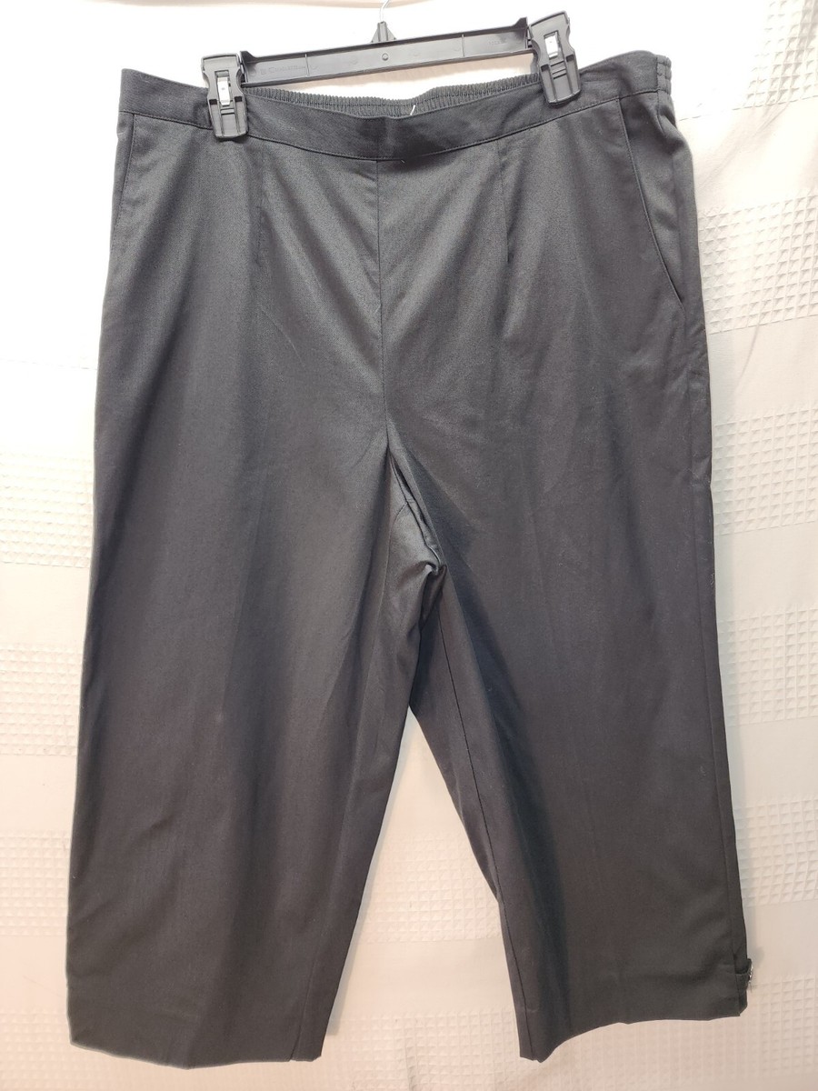 Kohl's Alfred Dunner Capris Plus Size Alfred Dunner Black