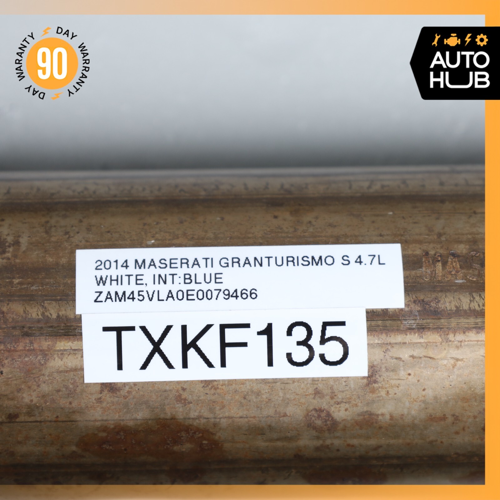 Maserati GranTurismo S M145 4.7L Exhaust Pipes Left & Right Side Set OEM 11k
