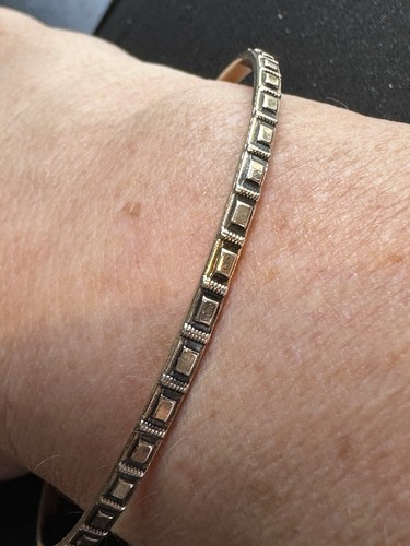 Pulsera Tostrup de plata esterlina Noruega Norwegian Vintage Estate 1855 - Imagen 7 de 7