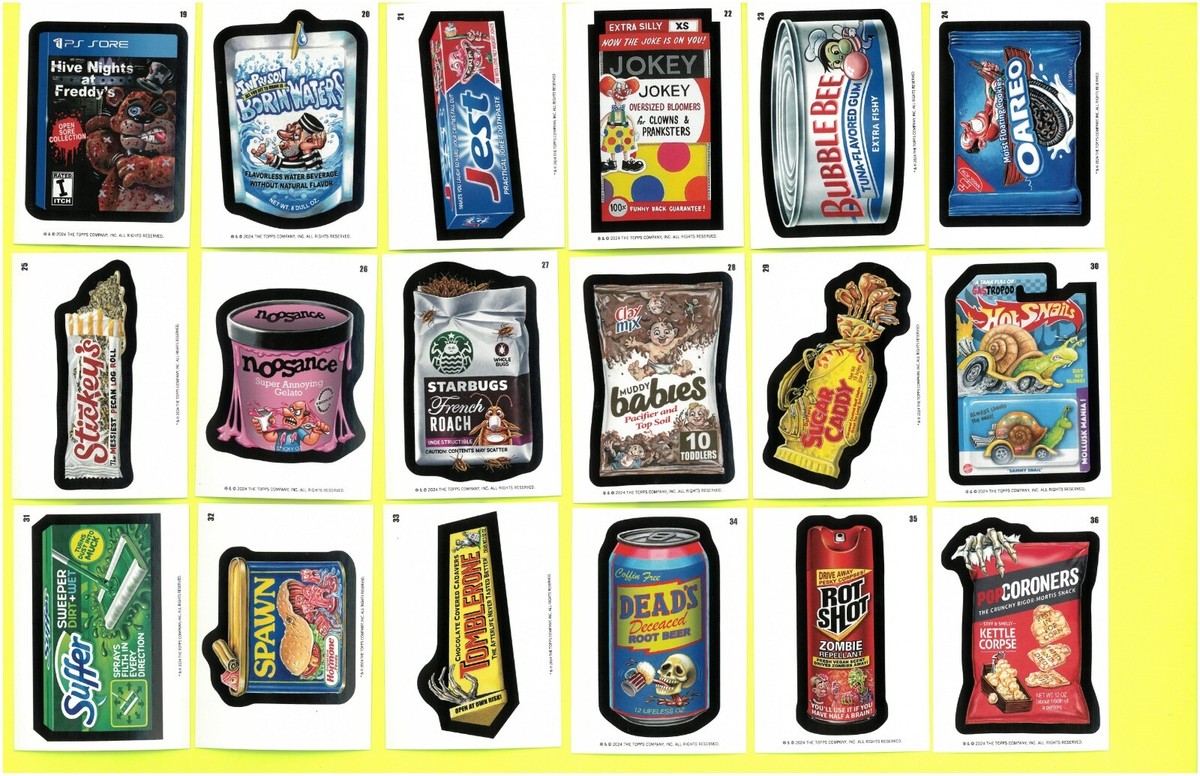2024 Topps Wacky Packages: All New Series COMPLETE YOUR SET - ANS