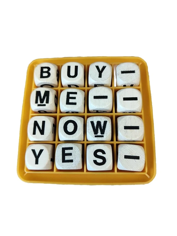 Vintage Boggle,1978 Parker Brothers Games,Great Condition,No Timer(Use A Phone)  - Image 3 of 4