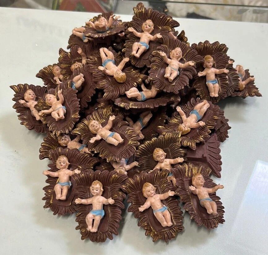 Stock 40 bambinelli per il presepe