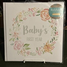 Kate  Milo Floral Baby's First Year Memory Book, Baby Milestones Photo Album