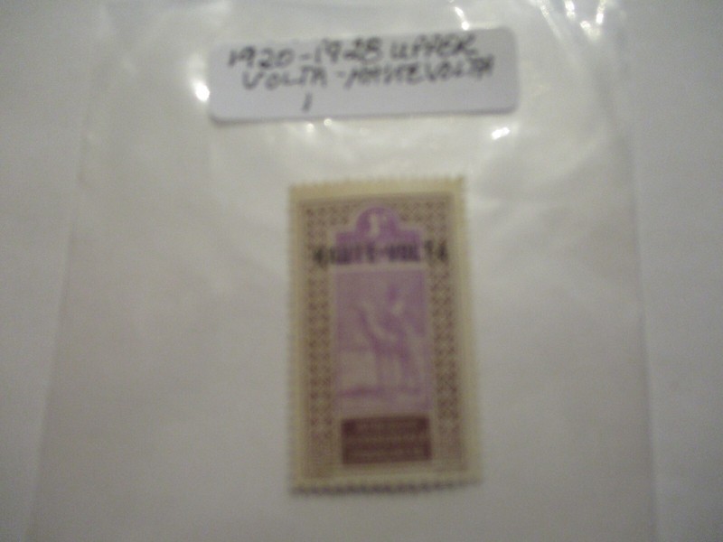 1920-1928 Upper Volta-Haute-Volta Postage Stamps - 1 Denomination