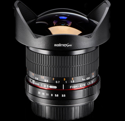 Fisheye Objektiv 8mm 3,5 für Canon 1100d 550d 500d 600d 650d 7d 5d 6d 1000d usw