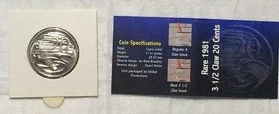 1981 Platypus 20 Cents Unc Info Card 3 12 35 Claws Choice
