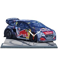 LOEB, World Rallycross, Barcelone 2018, Peugeot 208, en horloge miniature 03