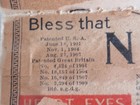 Delong Nub brass wire hook & eye card heart eyes "Bless That Nub!" 1901 - 1912 — photo 7