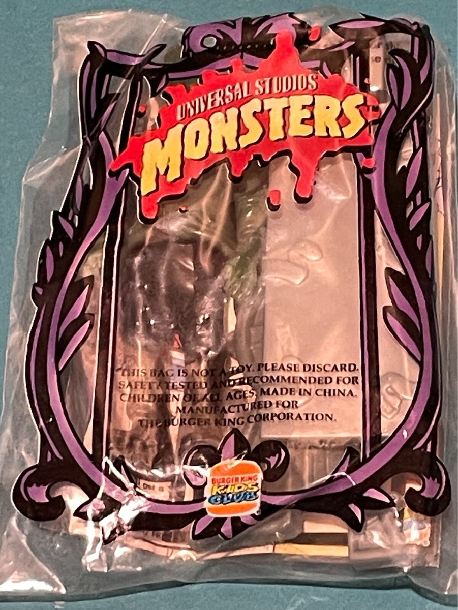 Universal Studios Monsters 1997 Burger King Kids Meal Toys
