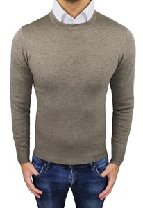 pullover uomo girocollo