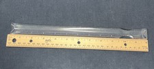 Vintage Bausch  Lomb Clear Acrylic 8  Magnifier Magnifying Ruler