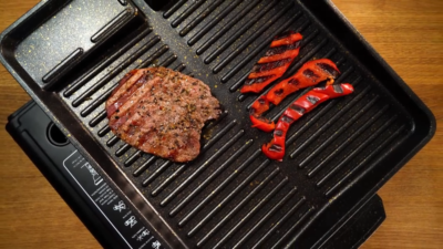 Fornello Elettrico Campeggio Riscaldatore/fornello A Gas 2in1 Portatile - 1.7kW Con 4 Cartucce Incluse Fornello Gas Campeggio - Foto 2