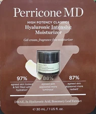New Perricone MD High Potency Classics Hyaluronic Intensive Moisturizer 1 oz