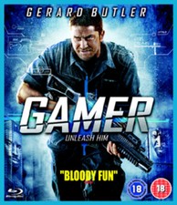 Gamer Blu-Ray (2010) Gerard Butler, Neveldine (DIR) cert 18 Fast and FREE P & P