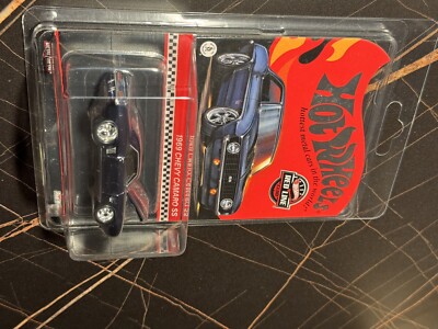 ミニカー 2005 HotWheels Chevy Camaro RLC Mattel Hot Wheels RLC Chevrolet Camaro SS 1/64 Car - Blue (HNL21